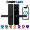 Smart Door Lock – Fingerprint, Password, IC Card &amp; Mobile App Control