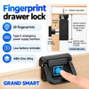 Grand Smart Fingerprint Drawer Lock with Handle