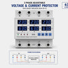 Auto Reconect Adjustable Volatge Current Three Phase Protector